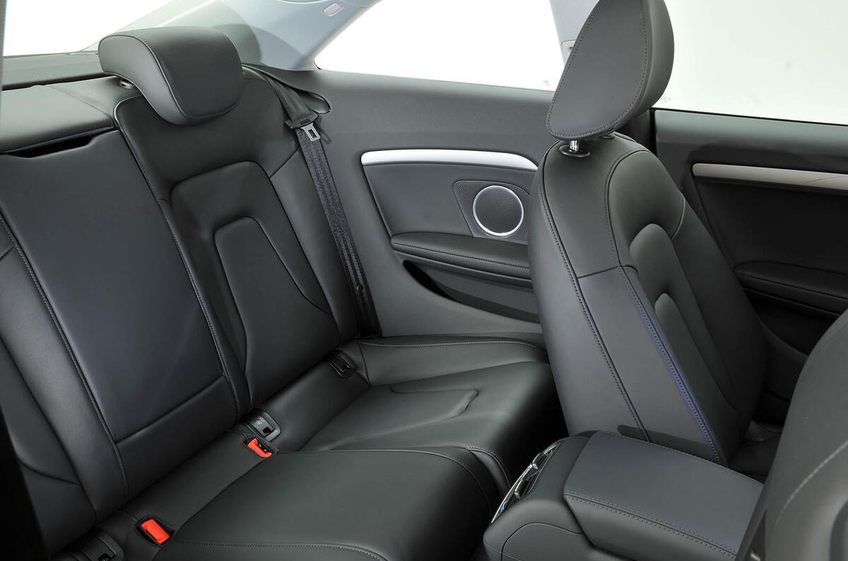 Audi A5 rear seats