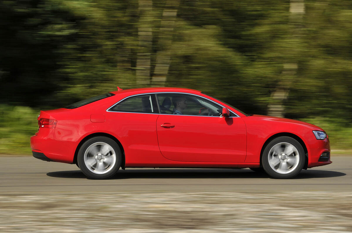 Audi A5 side profile