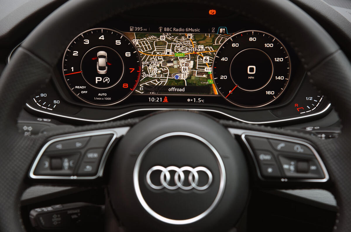 Audi A5 Virtual Cockpit 