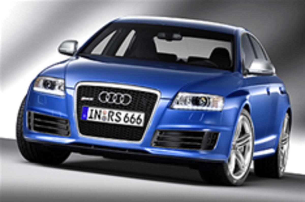 Revealed: Audi RS6 saloon