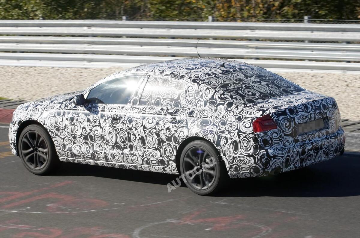 Next Audi A6 caught testing