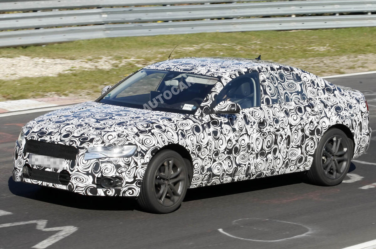 Next Audi A6 caught testing
