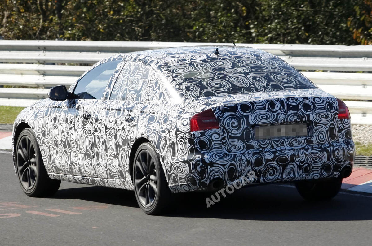 Next Audi A6 caught testing