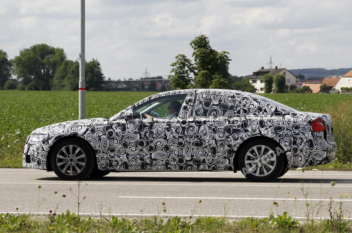 New Audi A6 uncovered