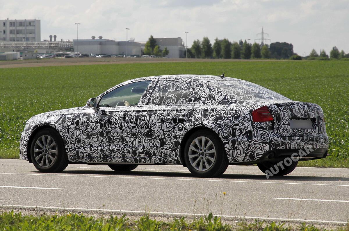 New Audi A6 uncovered