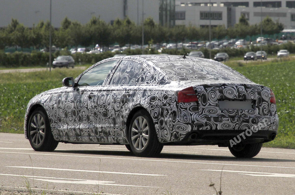 New Audi A6 uncovered