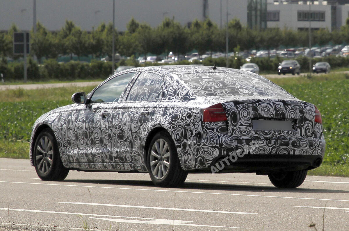 New Audi A6 uncovered