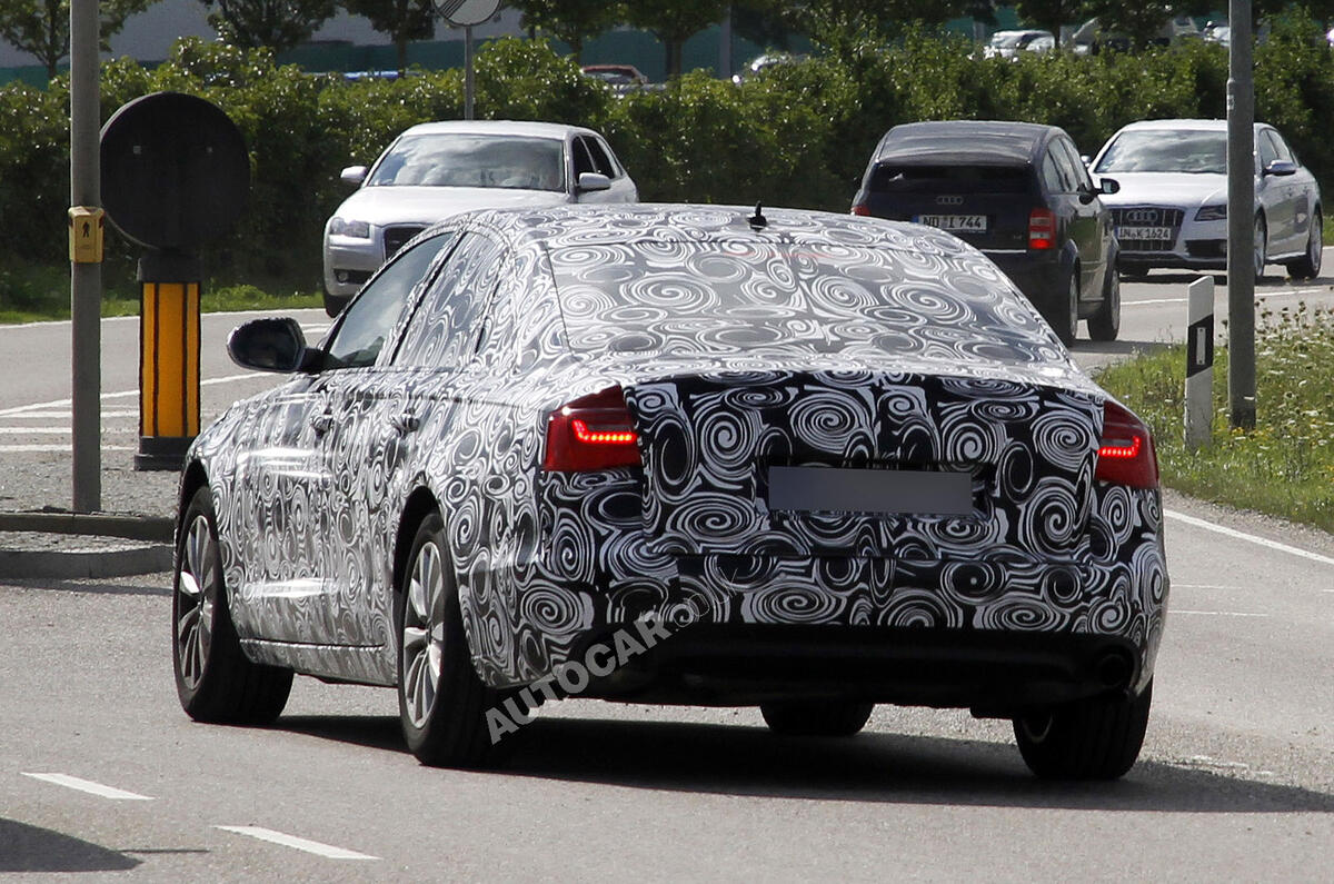 New Audi A6 uncovered