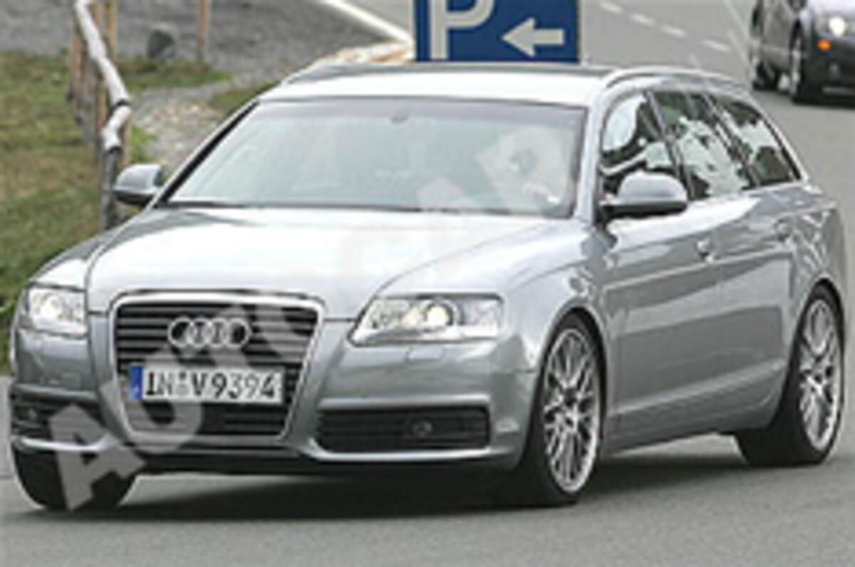 Next Audi A6 spied