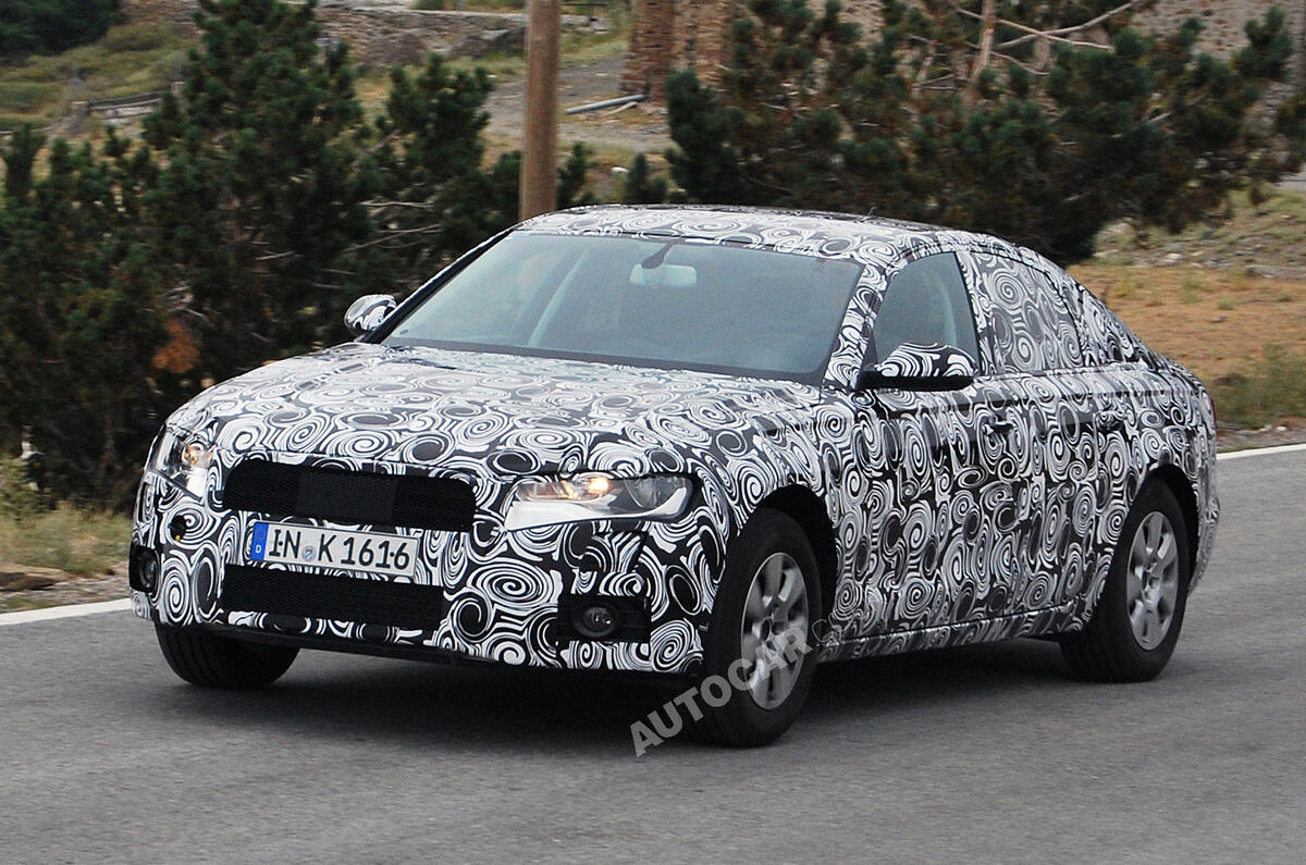 Next Audi A6 - new spy pics