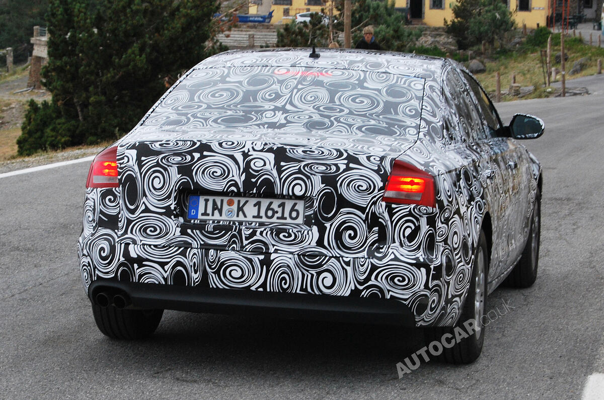 Next Audi A6 - new spy pics
