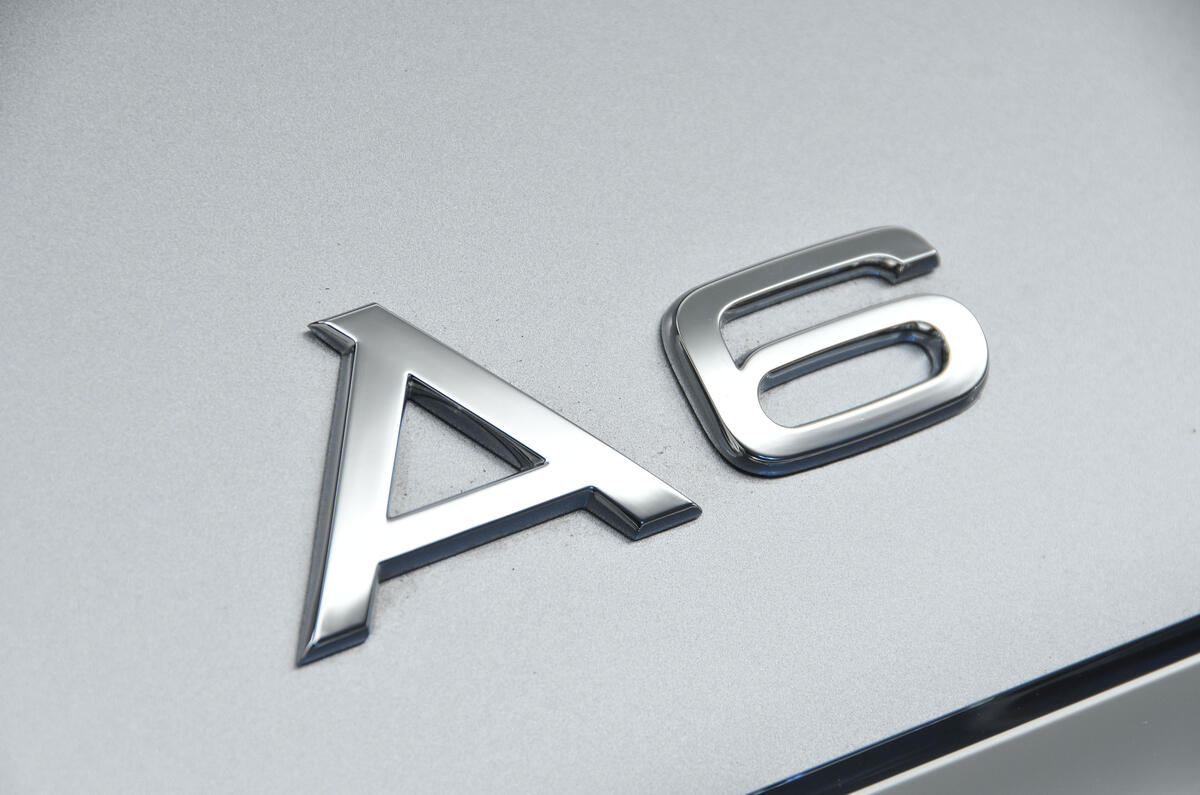 Audi A6 badging