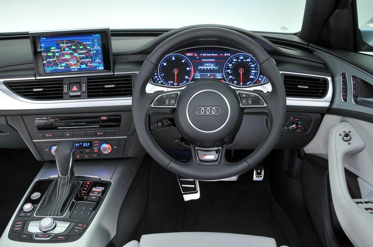 Audi A6 dashboard