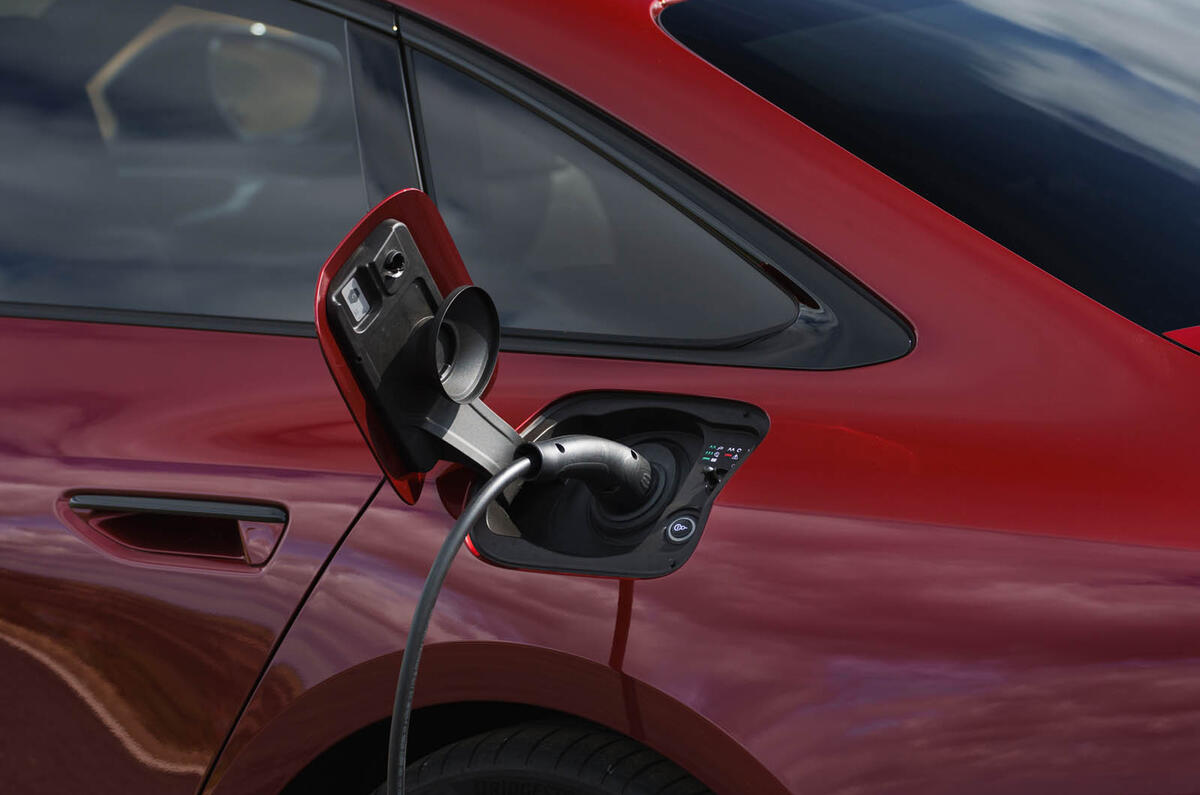 Audi A6 review 2025 07 charging port