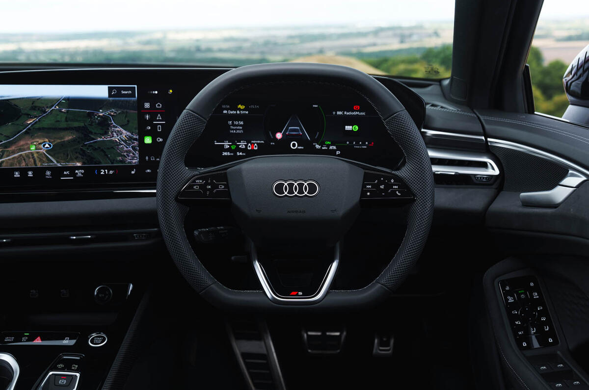 Audi A6 review 2025 10 dash
