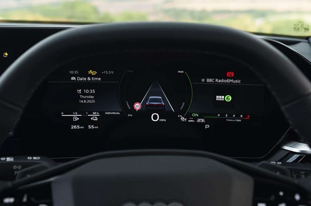 Audi A6 review 2025 12 display