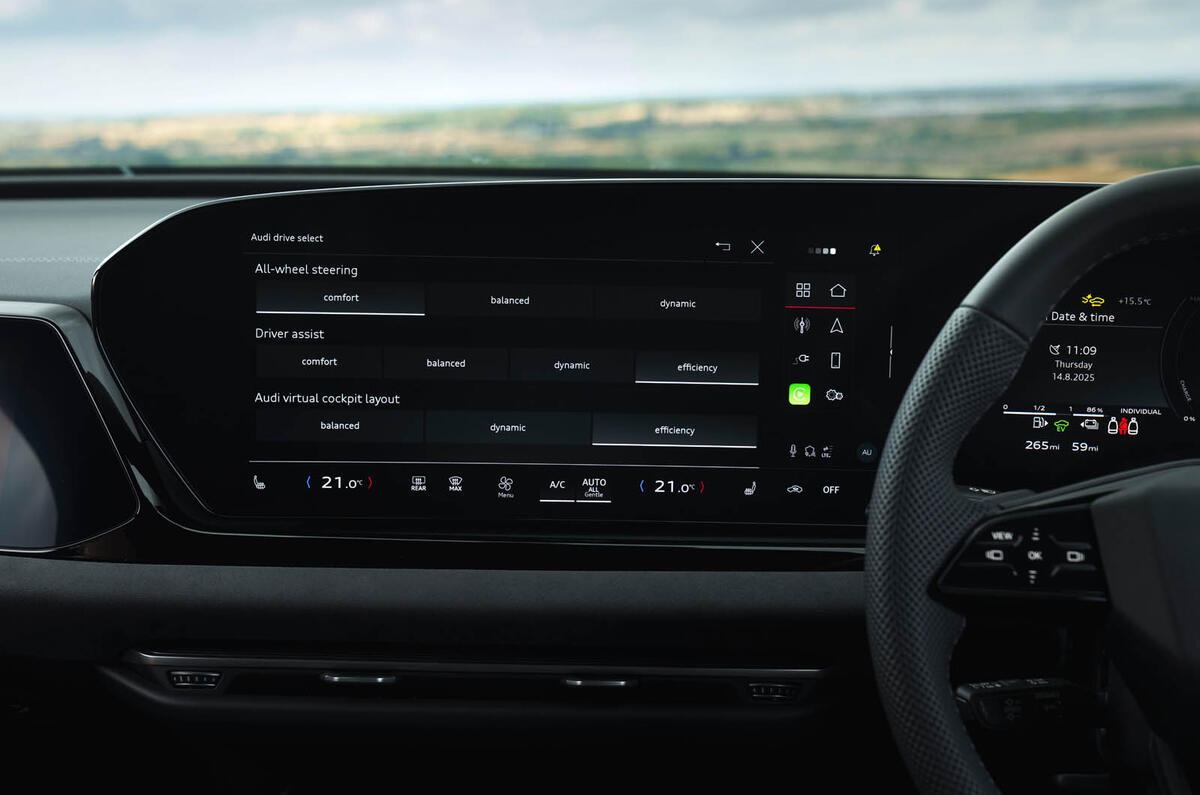 Audi A6 review 2025 15 infotainment