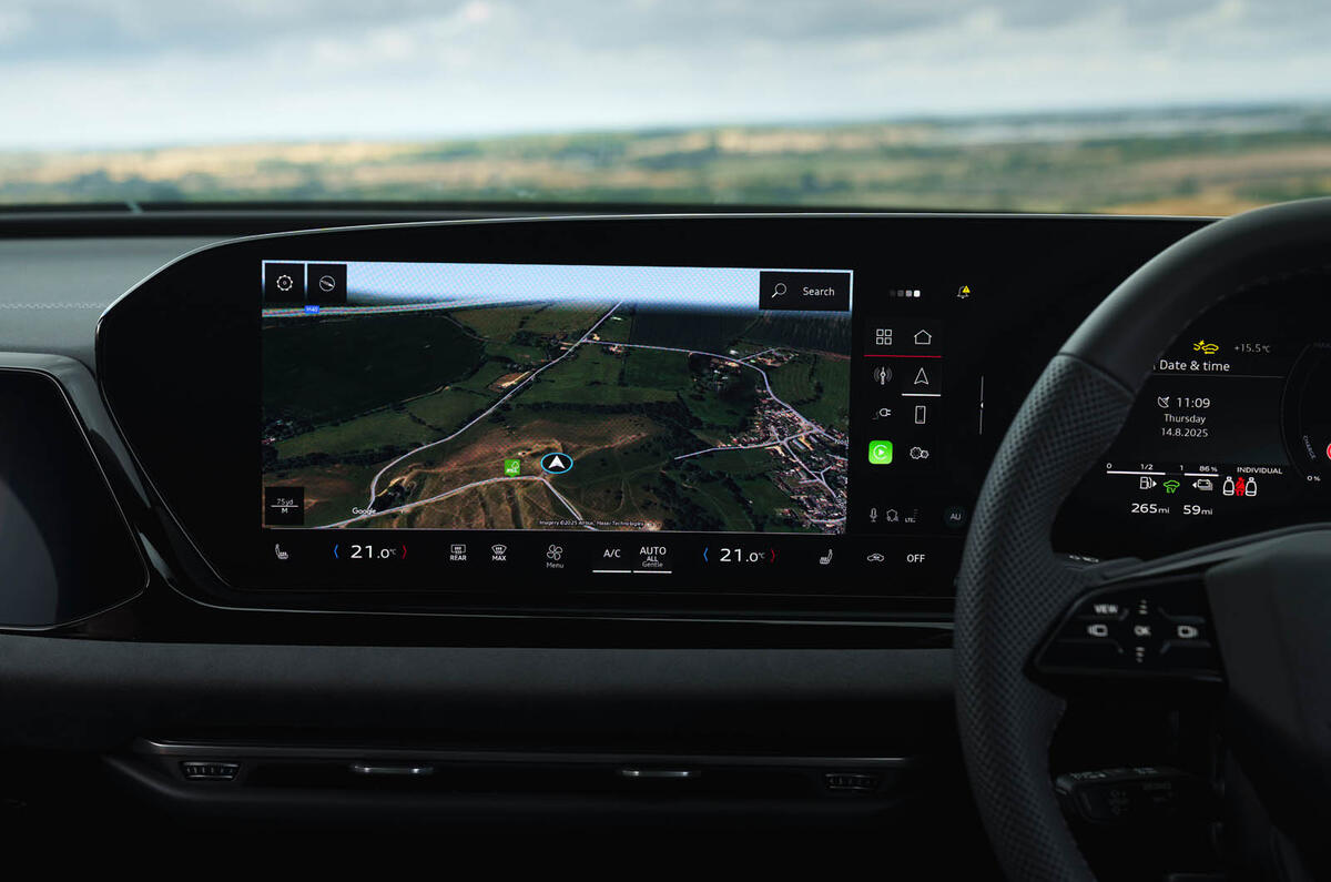 Audi A6 review 2025 16 maps