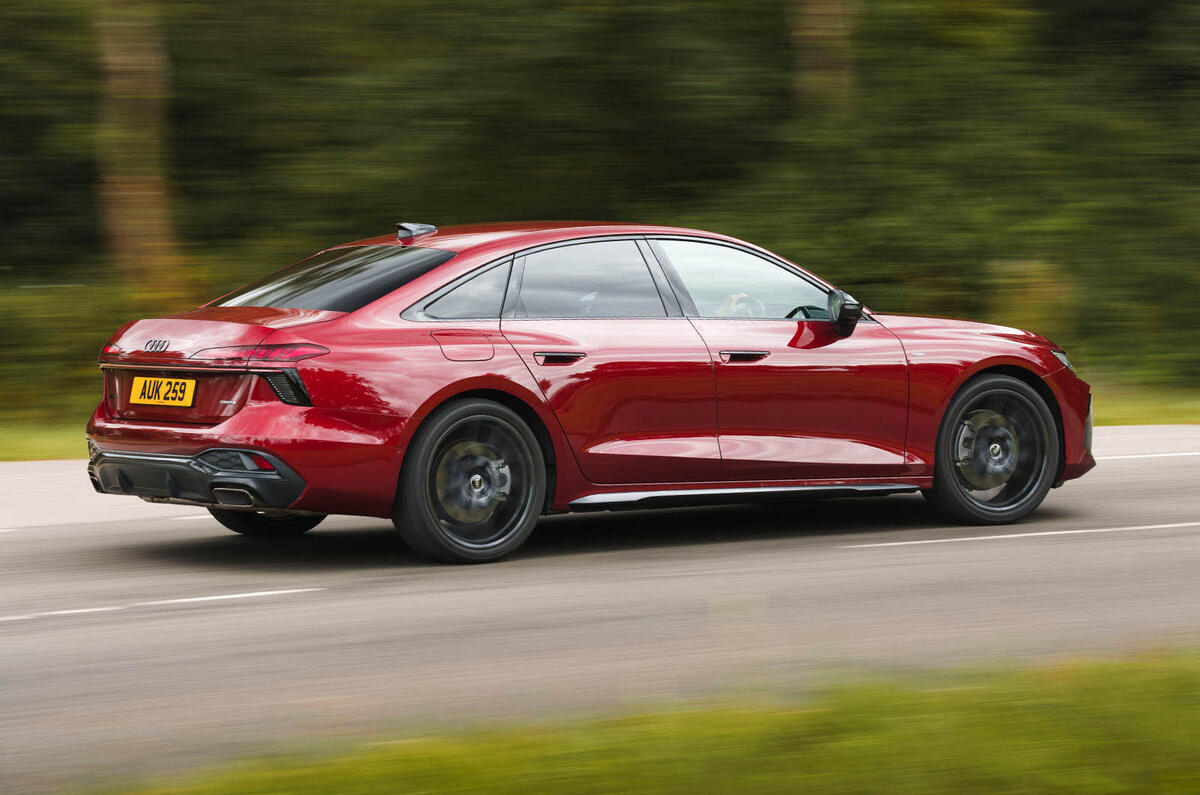 Audi A6 review 2025 30 rear cornering