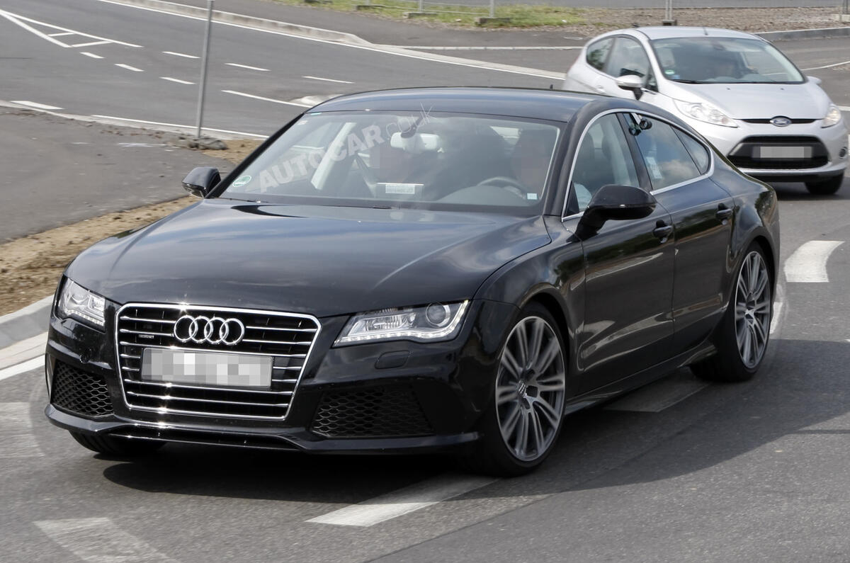 Audi S7 caught undisguised