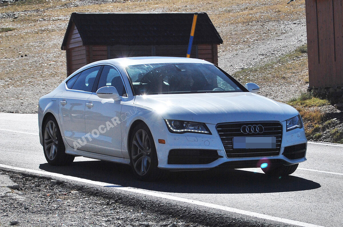 Audi S7 - first undisguised pics