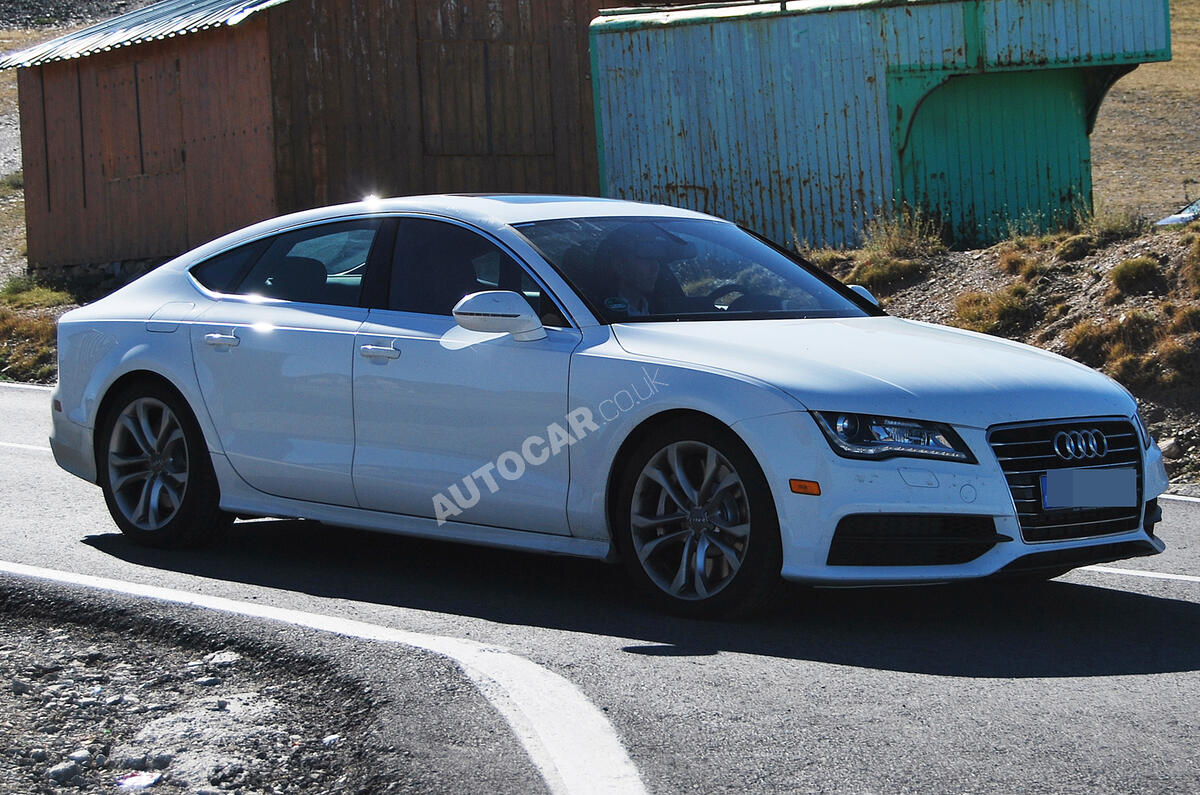 Audi S7 - first undisguised pics
