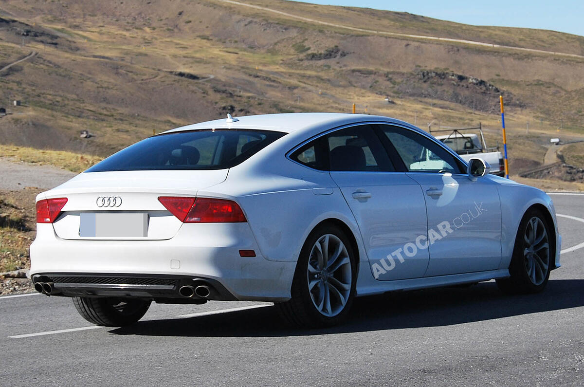 Audi S7 - first undisguised pics