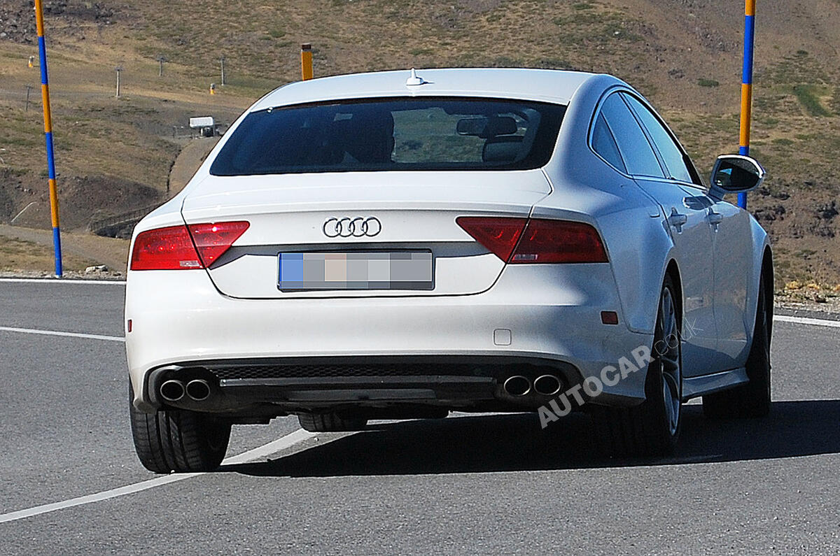 Audi S7 - first undisguised pics
