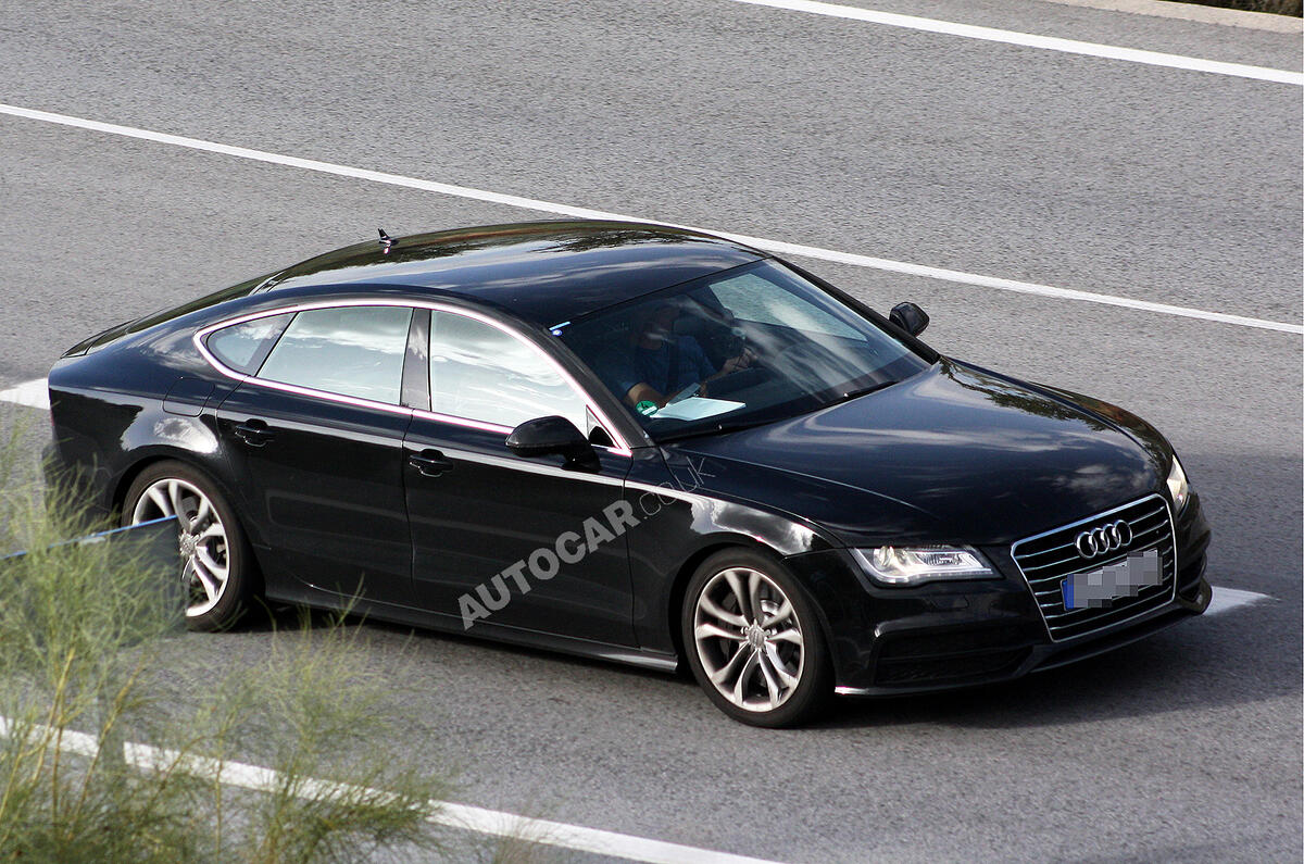 Audi S7 - first undisguised pics