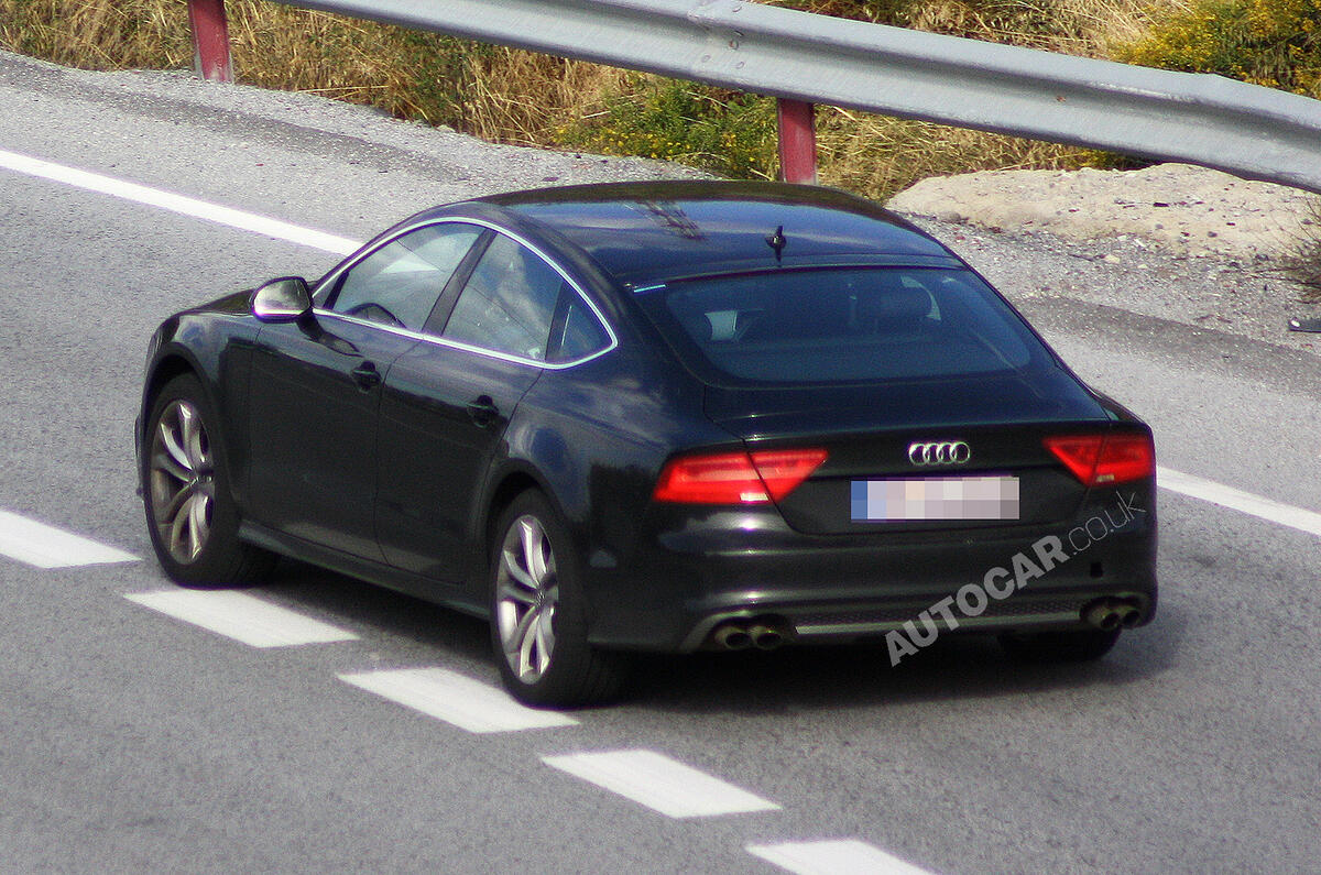 Audi S7 - first undisguised pics