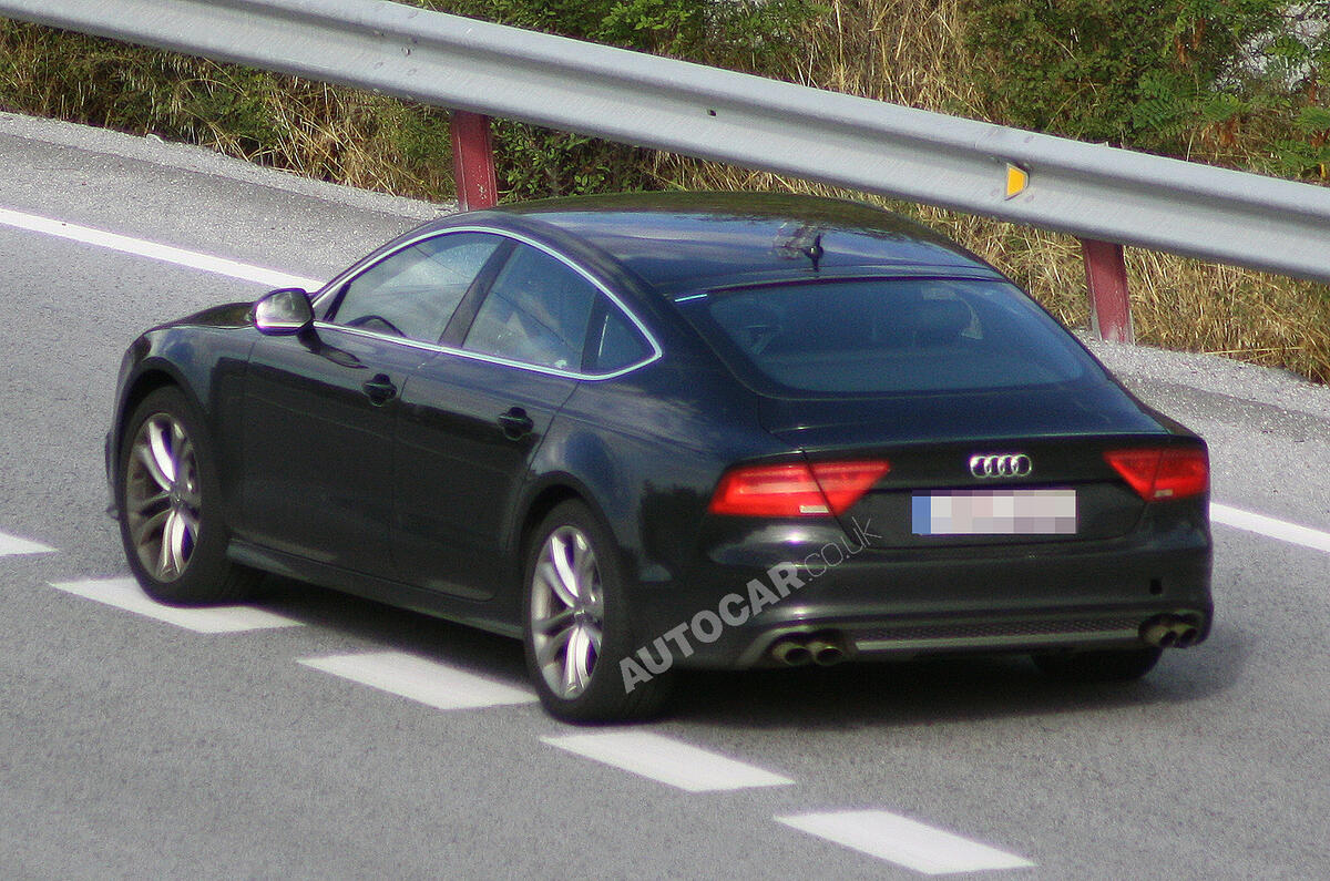 Audi S7 - first undisguised pics