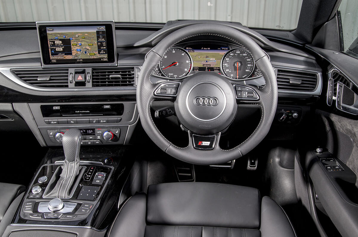 Audi A7 dashboard