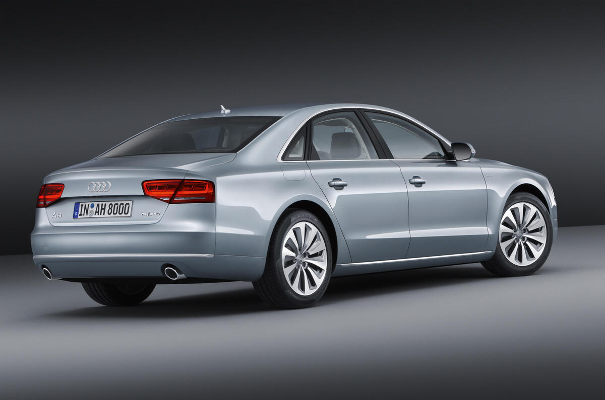 Frankfurt show: Audi A8 hybrid