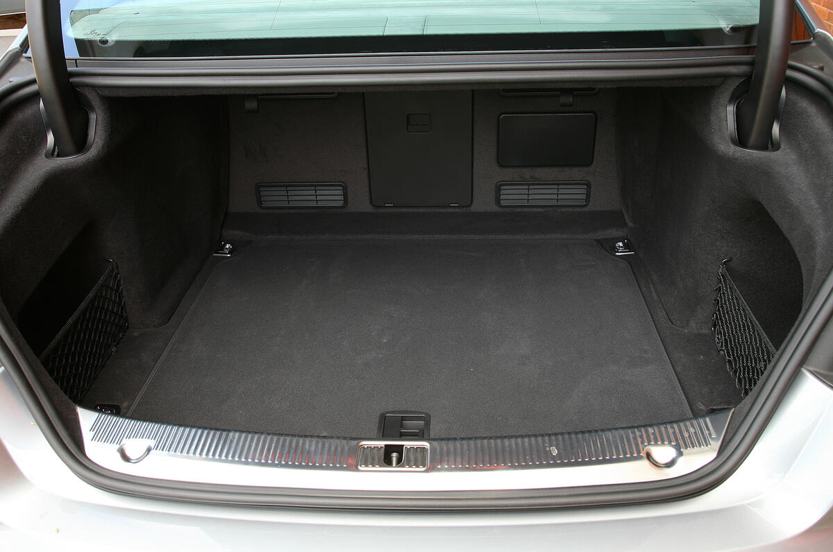 Audi A8 boot space