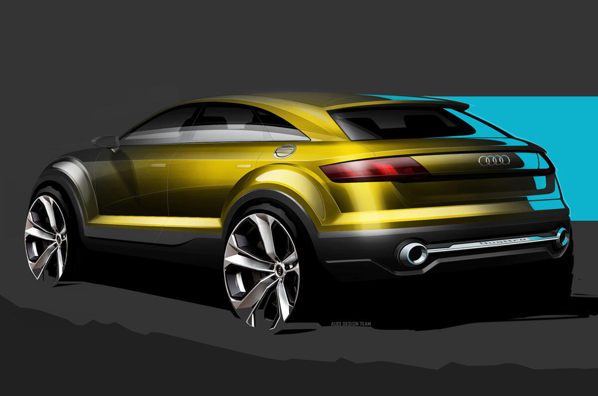 no title Audi Q4 concept sketches revealed