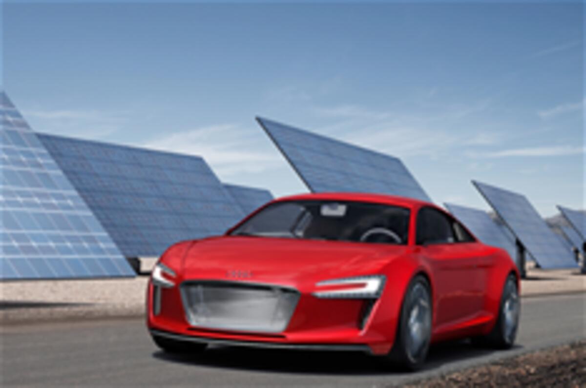 Frankfurt motor show: Audi R8 e-Tron