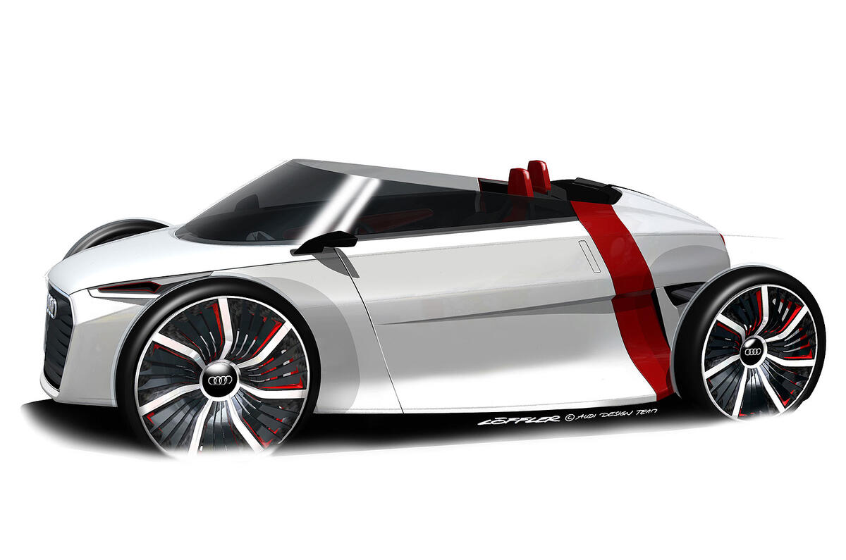 no title Audi's city car loses roof