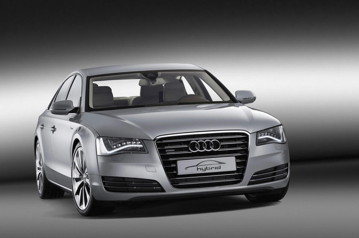 Geneva motor show: Audi A8 hybrid
