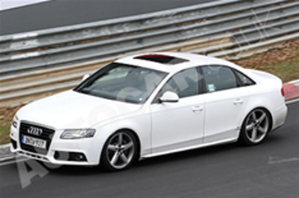 New Audi S4 caught testing