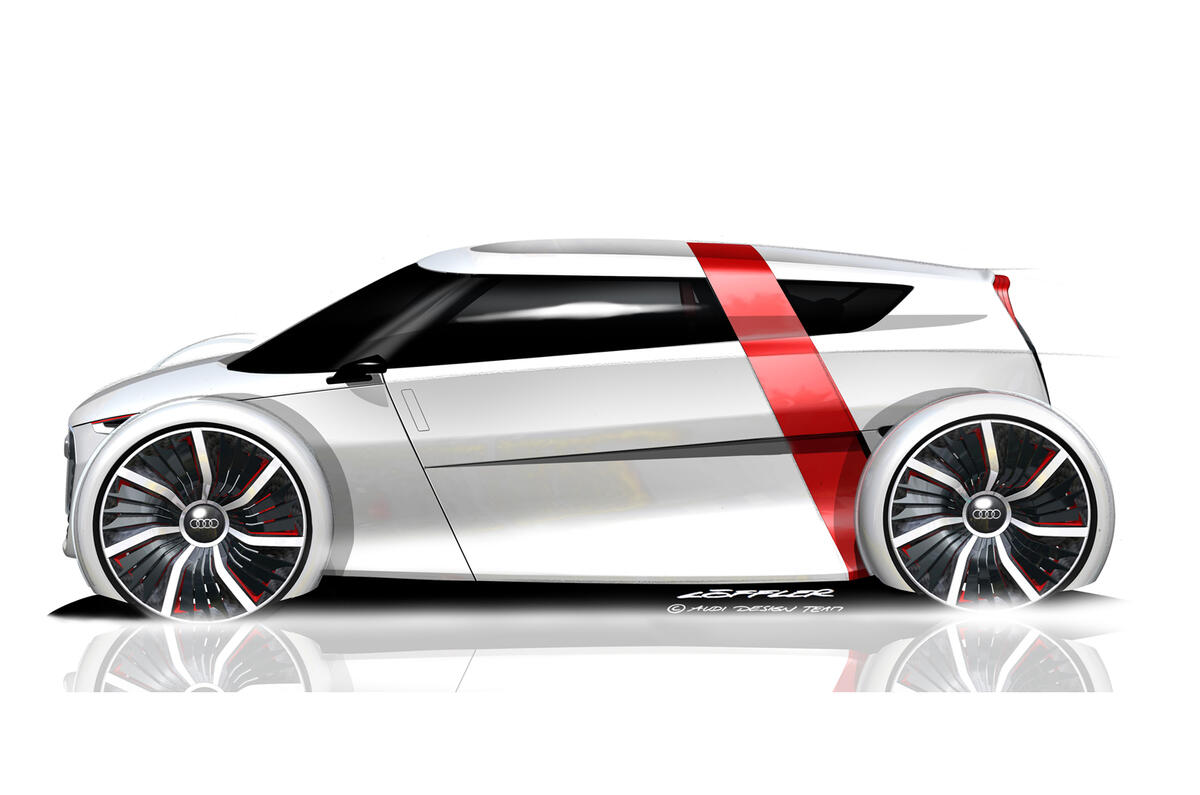 Audi's radical city car concept