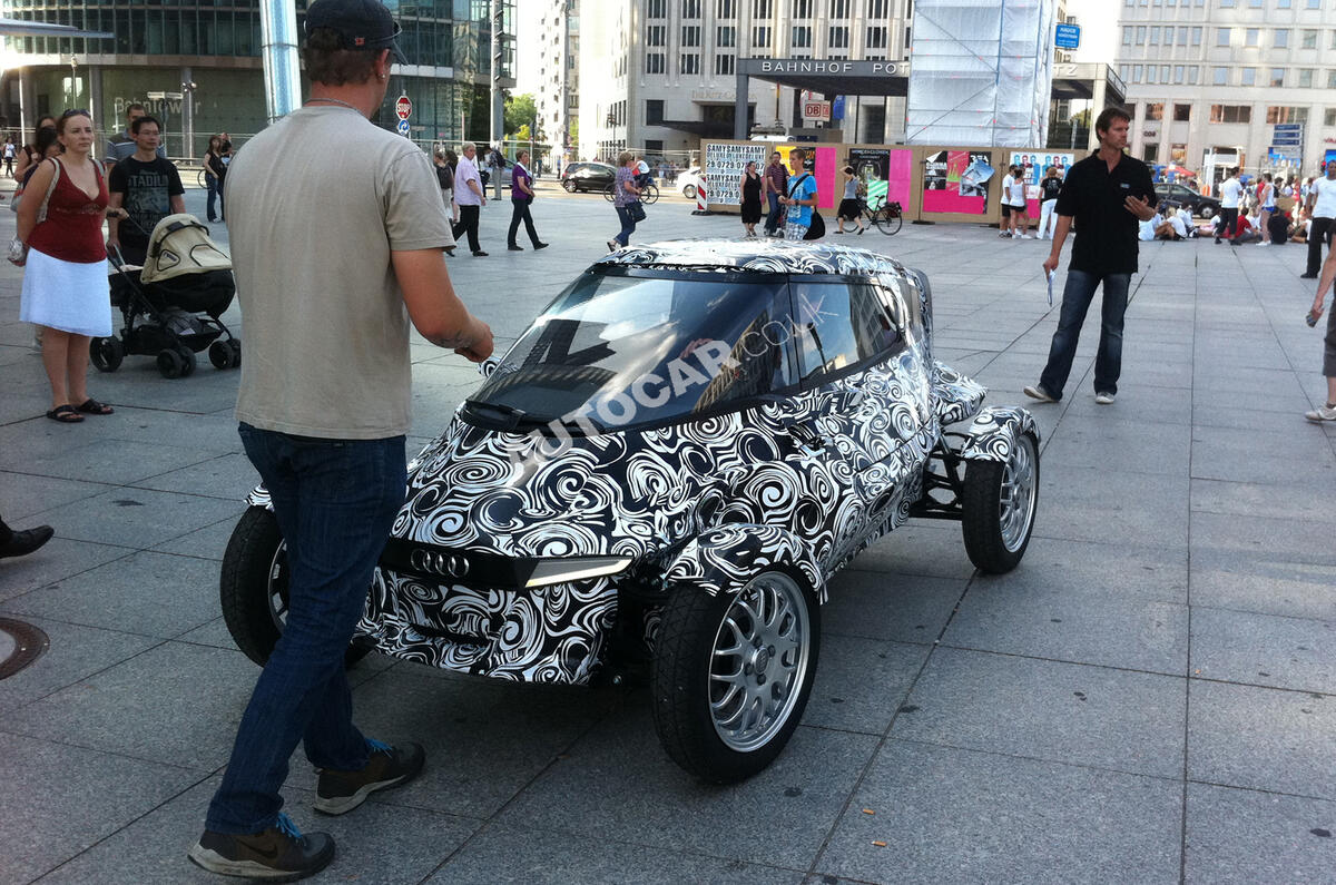Audi city concept scooped 