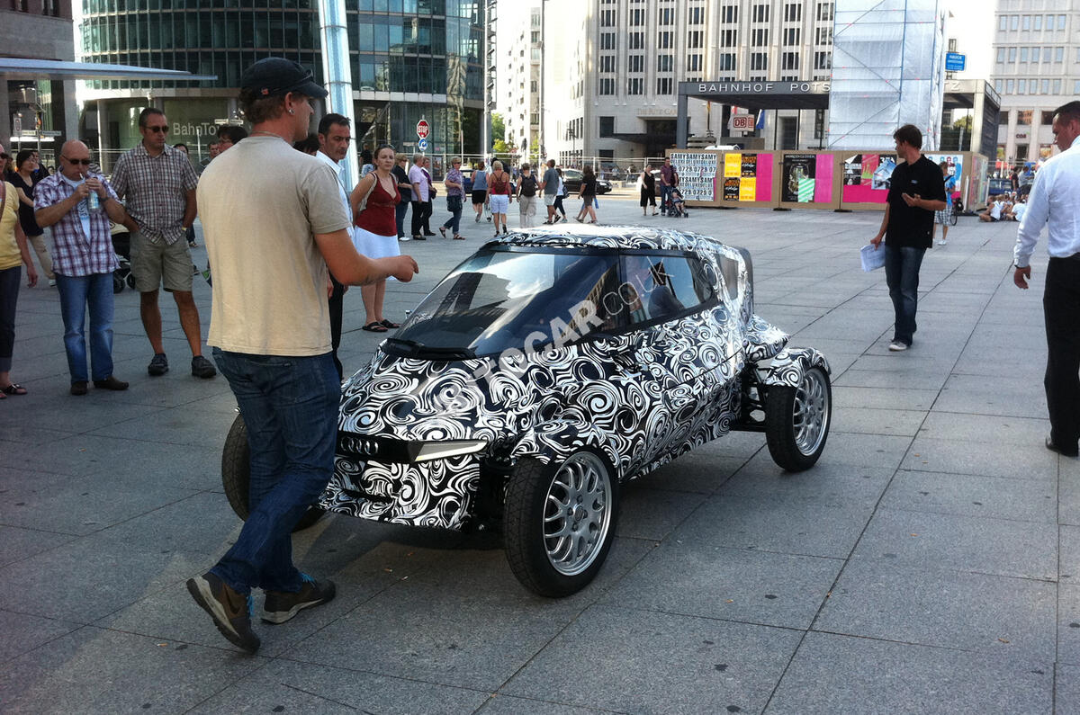 Audi city concept scooped 