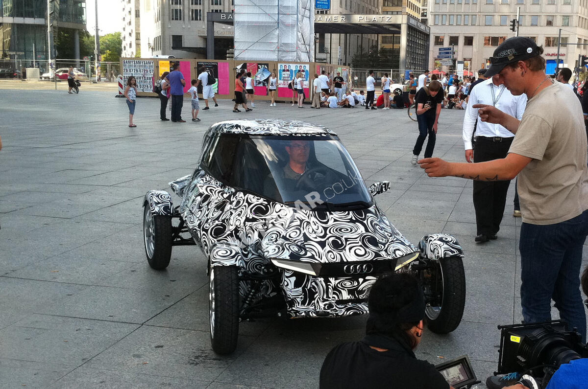 Audi city concept scooped 
