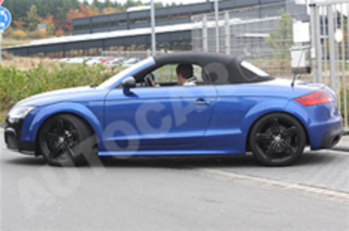 Spied: Audi TT-RS Roadster