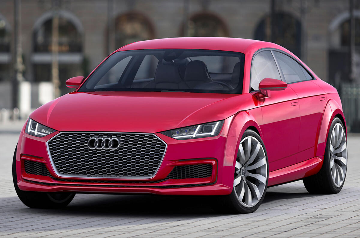 Audi reveals stretched TT Sportback concept