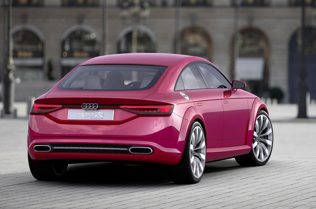 Audi reveals stretched TT Sportback concept