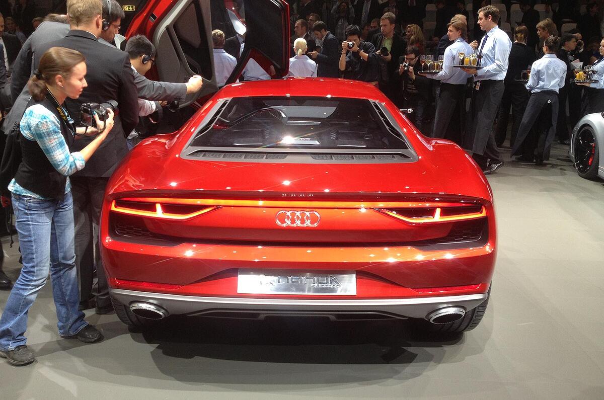 no title Shock Audi Nanuk diesel sports car concept