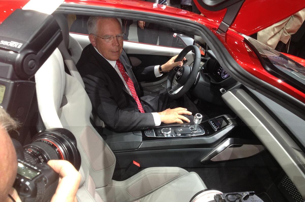 no title Shock Audi Nanuk diesel sports car concept