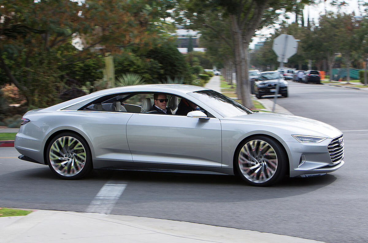 Audi’s Prologue concept car driven