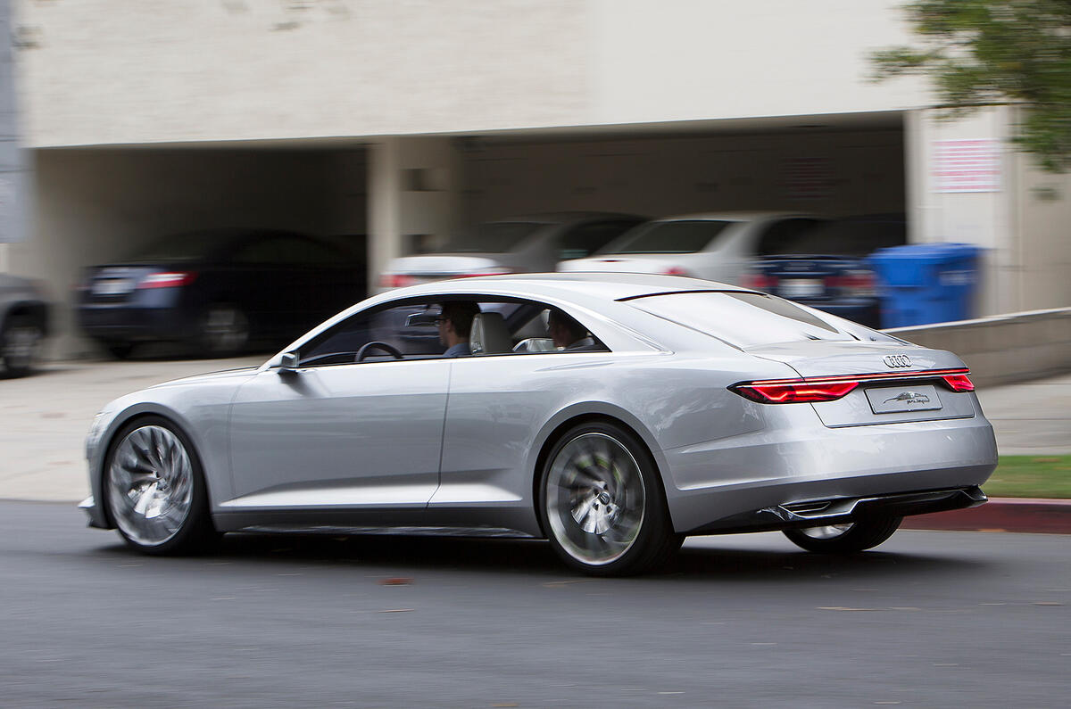 Audi’s Prologue concept car driven